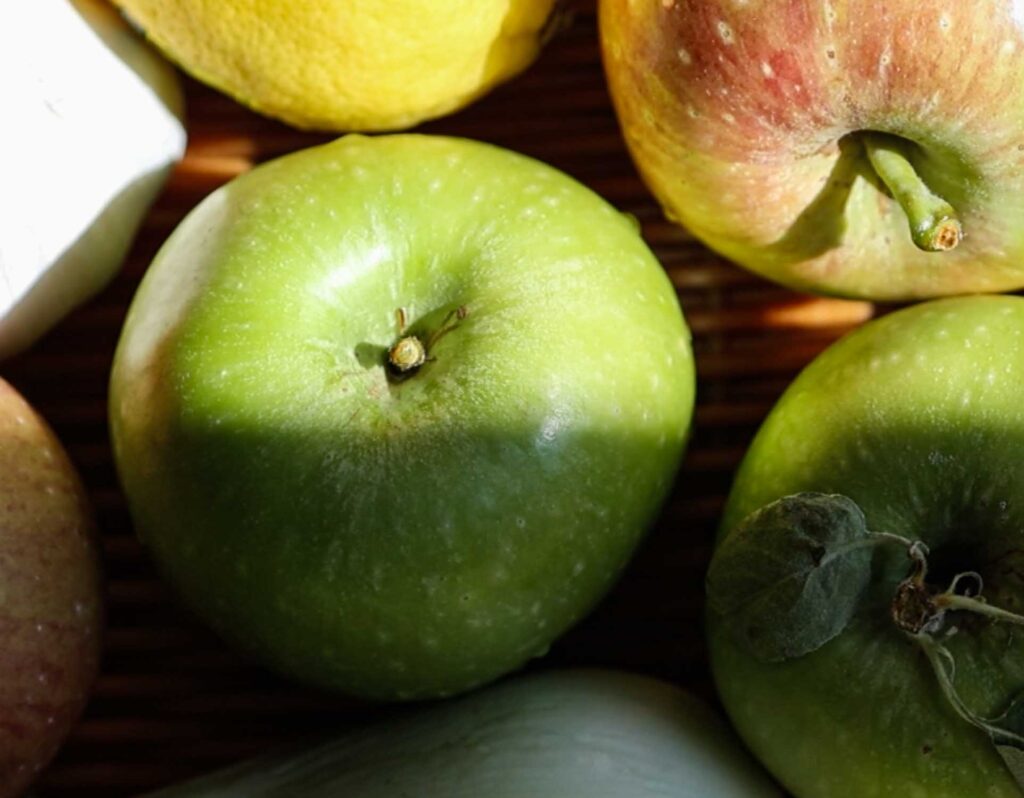 close up of apples